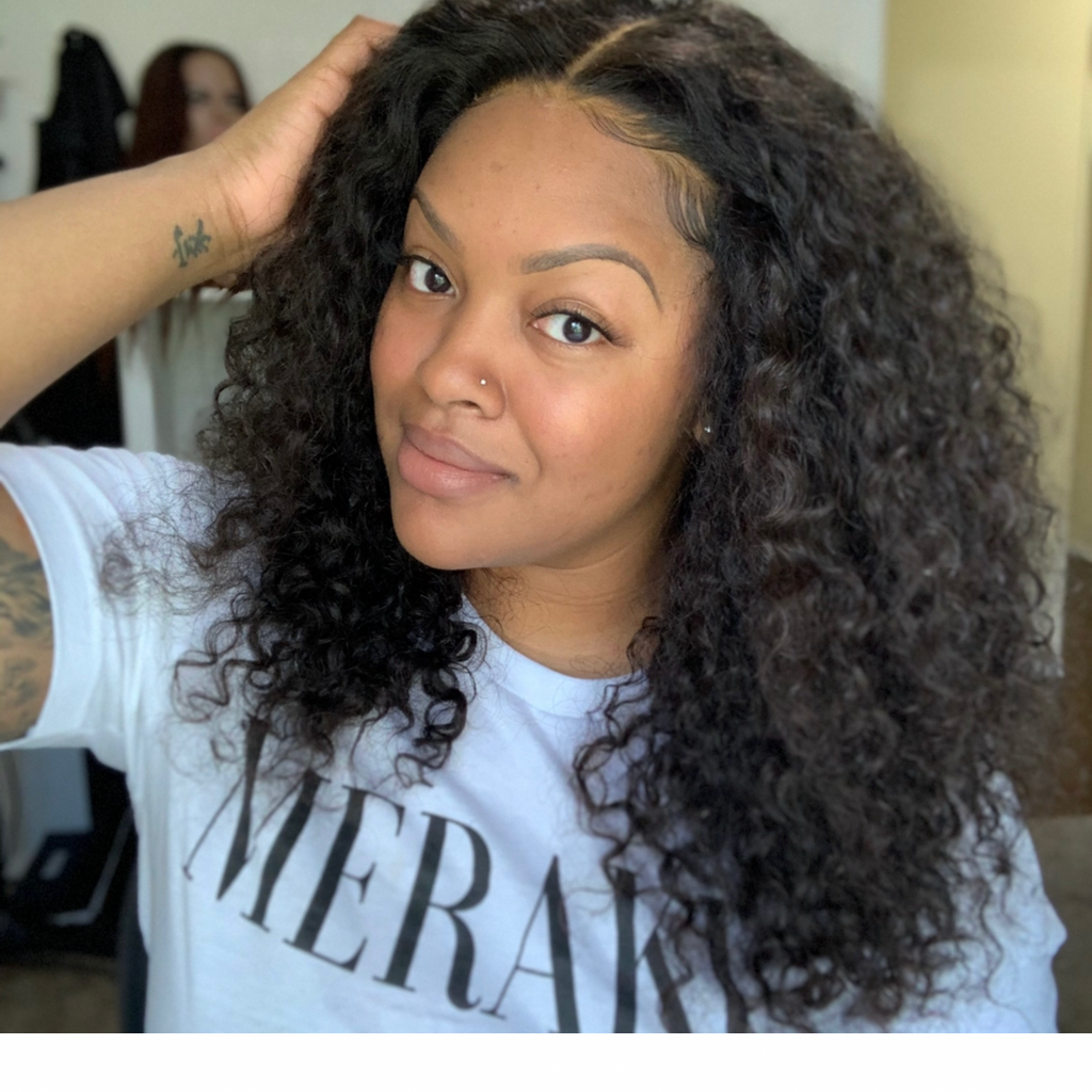 Burmese Curly Extensions| https://www.merakibyjunique.com/